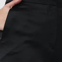 Van Heusen Black Mid Rise Palazzos image 5