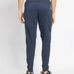 Adidas Blue D4T HYBRID Training Trackpants image 2