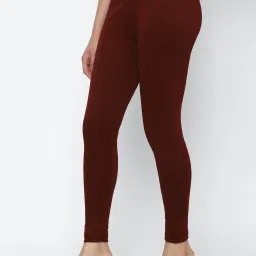 Van Heusen Maroon Mid Rise Tights image 3