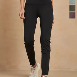 COLOR CAPITAL Women Pack of 4 Skin Fit Antimicrobial Tights-picture-32