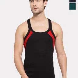 Sporto by Macho Men Pack Of 4 Round Neck Innerwear Gym Vest-picture-30