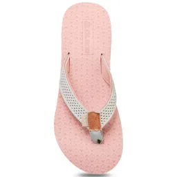 Duke Women's White Flip Flops image 3