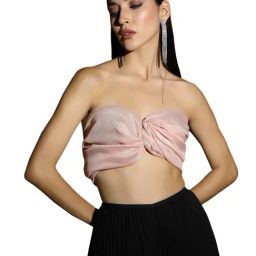 Global Republic Pink Silk Embellished Stole-picture-11