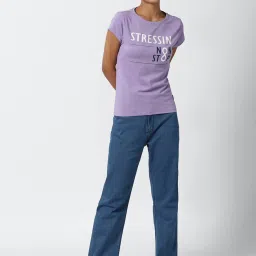 FOREVER 21 WOMEN HIGH WAIST STRAIGHT FIT REGULAR LENGTH JEANS image 4