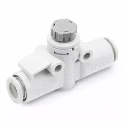 SMC AS4 Series Threaded Pneumatic Silencer Exhaust Restrictor Function Fitting, R 1/2 Inlet Port, 10 mm Tube Inlet, AS4002F-10A-image-94