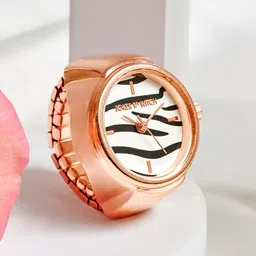 JOKER & WITCH Women Dial & Stainless Steel Straps Watch Ring-picture-12