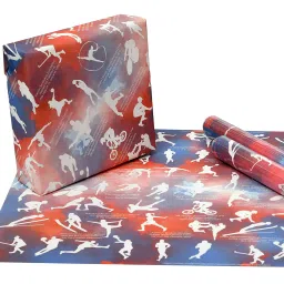 eVincE - thoughtful PRESENTations SPOT01EYEX01_5X2 Wrapping Paper 2 Pattern of Sheets For Kids Birthday Diwali Xmas Party & All Occasion Wrap it for curious mind large sheet Assorted Gift Wrapping Paper (Pack of 10 Piece) image 3