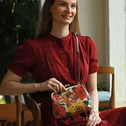 Anuschka Women Floral Crossbody Leather Sling Bag-picture-25