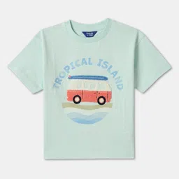 R&B Boys Typography Printed Applique T-shirt-picture-57