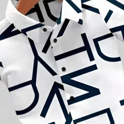 TOONKY Boys Standard Printed Casual Shirt image 3