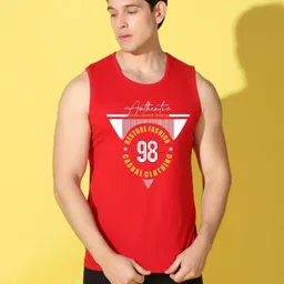 WOOSTRO Men Typography Printed Applique Slim Fit T-shirt-picture-36
