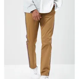 Forever 21 Beige Cotton Regular Fit Trackpants-image-12