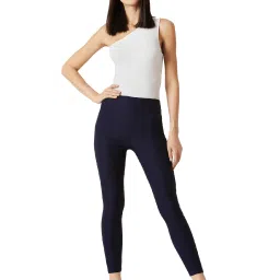 Miss Chase Navy Slim Fit Jeggings image 4