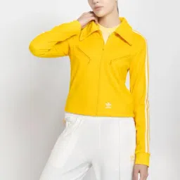 Adidas Originals Yellow Logo Work Sports Jacket-picture-17