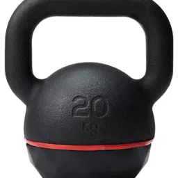 Domyos by Decathlon Gym Kettlebell 20 Kg Black & Red-picture-31