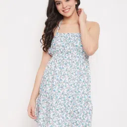 Clovia Multicolor Floral Print Babydoll-picture-32