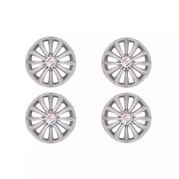 Auto Pearl Car Full Wheel Cover Caps Silver 35.56 cm (14 Inch) for Nissan Sunny-image-48