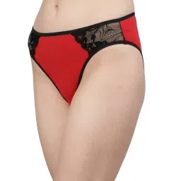 Cukoo Red Lace Bikini Panty image 3