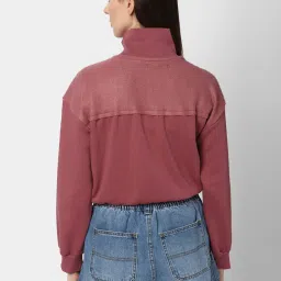 Forever 21 Mauve Regular fit Sweatshirt image 2