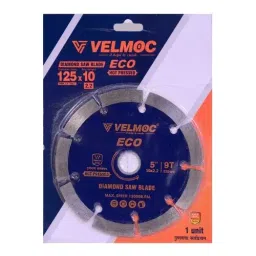 VELMOC 125 mm x 9 Seg ECO Series Diamond Saw Blade (Pack of 200)-picture-31