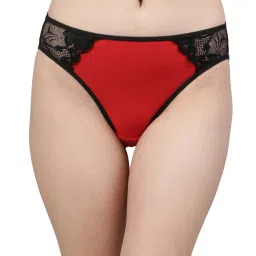 Cukoo Red Lace Bikini Panty image 1