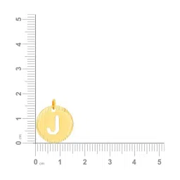 Malabar Gold and Diamonds 18k Gold Floral Pendant without Chain for Men image 2