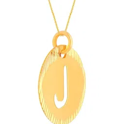 Malabar Gold and Diamonds 18k Gold Floral Pendant without Chain for Men image 3