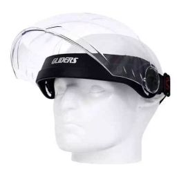 glider Gliders Unisex Flip-Up Clear Universal Face Shield with Elastic Strap-picture-1