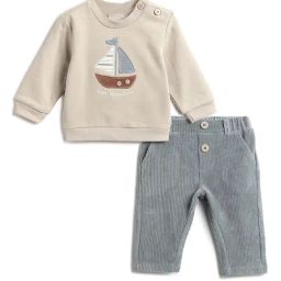 Chicco Girls Beige Regular Fit Applique Clothing Set-picture-9