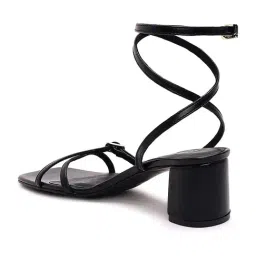 Tao Paris Women's Black Gladiator Sandals image 5