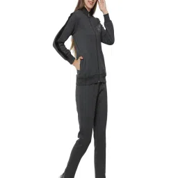 Sweet Dreams Charcoal Melange Regular Fit Sweatshirt With Trackpants image 3