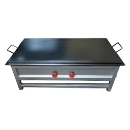 Shri Saraswati Kitchen Equipment 2 Dosa Plate 60X24X34 inch S.S. 304 Silver, SSKE 33-picture-35