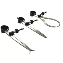 Buyohlic International Inside, Outside & Divider Spring Caliper Set Size 8 inch (200 mm) Silver Color for Fast and Accurate Measurements, DT-K5PR-KCXD (Set of 3) image 3