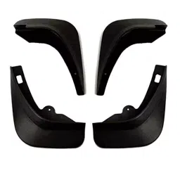 Auto Pearl OE Type Car Heavy Duty Mud Flaps Splash Guards PVC Black Compatible For Volkswagen Polo, Mud_Flaps_PoloType-1 (Set of 4)-picture-35