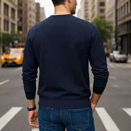 Moda Rapido Men Printed Round Neck Sweatshirt image 3