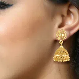 VIVASTRI Women Gold-Plated Alloy Earrings-picture-14