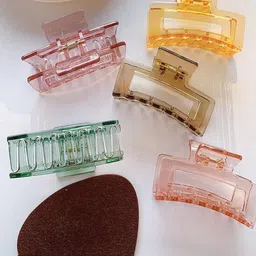 FHONEX Women Set of 5 Claw Clip-picture-21