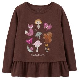 Carter's Woodland Friends Peplum Jersey Tee - Brown-picture-44