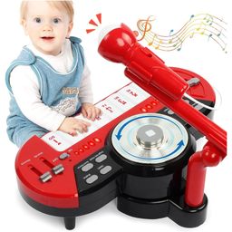 SANJARY Musical Piano microphone Toy Keyboard Piano Light Show for Preschool Toys & Pretend for kids color design may vary-picture-42