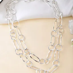 RICHEERA Silver-Plated Necklace image 1