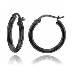 shobhram Unisex Black Earrings-picture-33