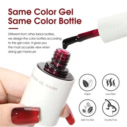 VENALISA Cat Eye Hema Free Magnetic Gel Nail Polish - 10 ml - Shade 5646 image 4