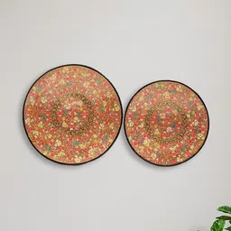 Exotic India Natural Elements Matte 2-Pcs Wall Hanging Decor - 2 In image 4