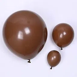 Balloon Junction Balloons Pack of 50 - Brown image 4