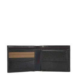 Tommy Hilfiger Pedro Black Casual Leather Bi-Fold Wallet for Men image 4