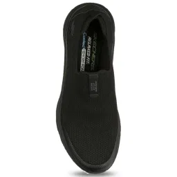 Skechers Men's D'LUX WALKER - QUICK UPGRADE Black Casual Sneakers image 4