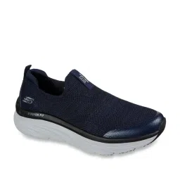 Skechers Men's D'LUX WALKER - QUICK UPGRADE Navy Casual Sneakers image 2