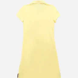 Tommy Hilfiger Kids Yellow Regular Fit Dress image 2