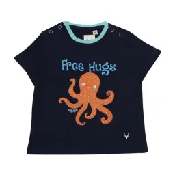 Allen Solly Junior Black Printed T-Shirt-picture-24