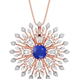 Joyalukkas 18k Gold & Diamond Pendant with Chain for Women-picture-27